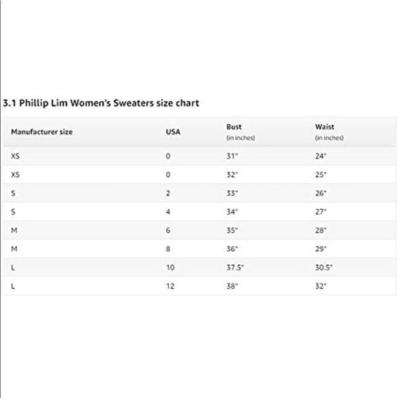 3.1 Phillip Lim 100%cashmere exclusive double scoop neck tank size S, M; NWT - Picture 8 of 8